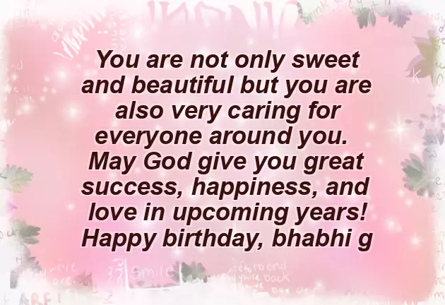Happy Birthday My Bhabhi