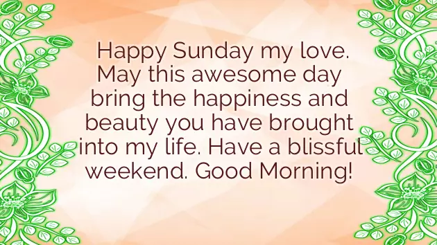 Sunday Blessings And Greetings