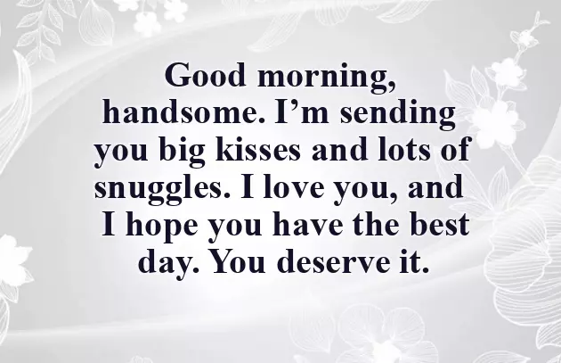 Morning Greetings To Special Someone