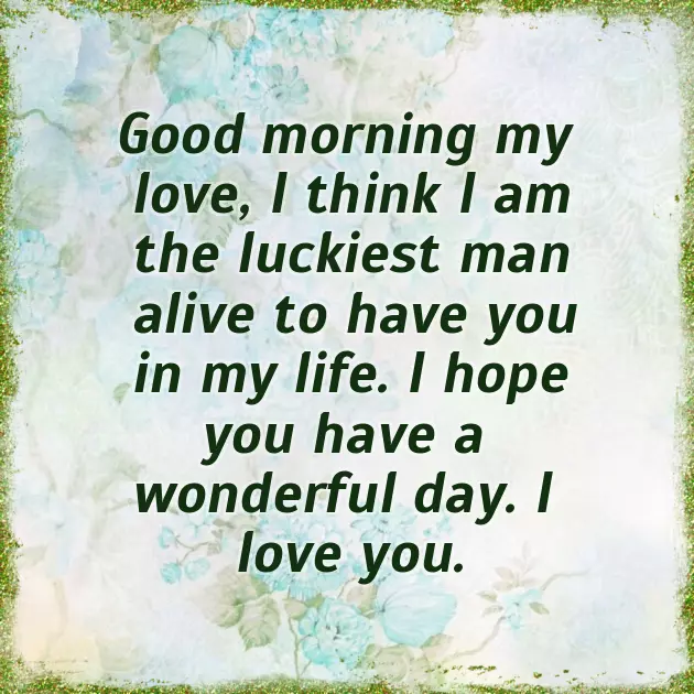 Amazing Good Morning Message