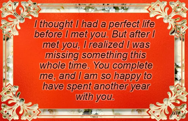 Happy Anniversary Wishes To Wife In English