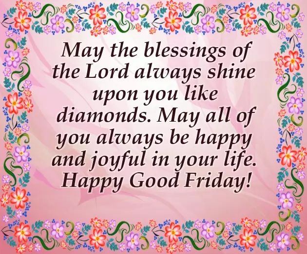 Free Good Friday Message Free Good Friday Message