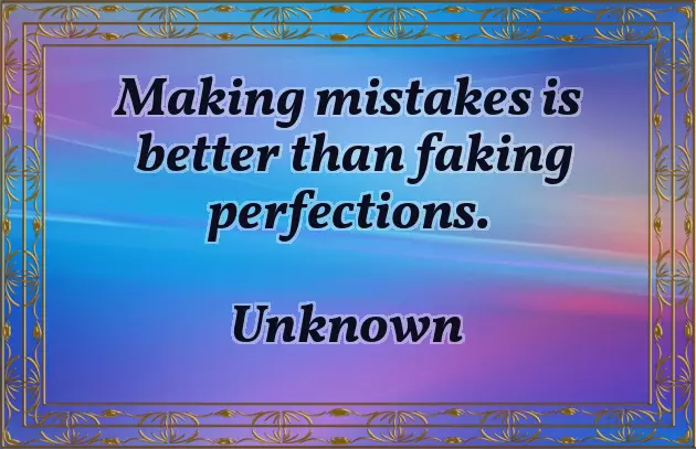 No One Is Perfect Quotes