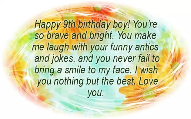 Birthday Wishes For Daughter 9 Years Old Birthday Wishes For Daughter 9 Years Old