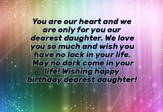 Happy Birthday Wishes From Daughter To Mother
