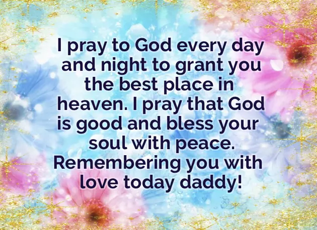 Happy Fathers Day In Heaven Greetings