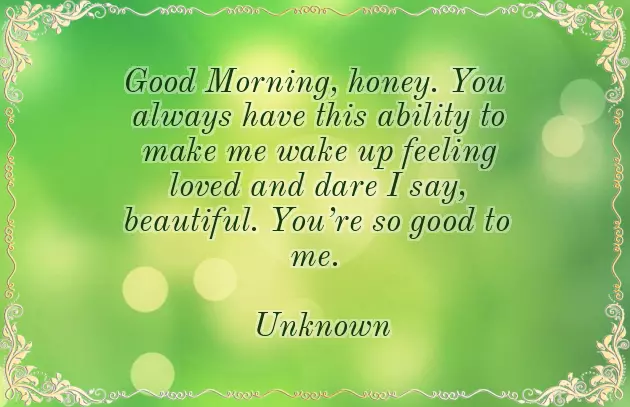 Inspirational Good Morning Message For Him