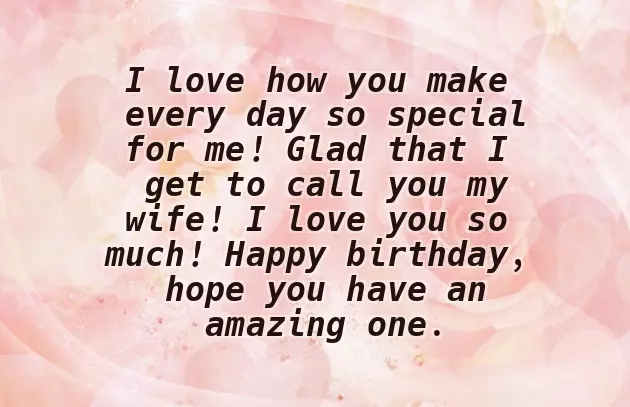 Birthday Quotes For Wife Birthday