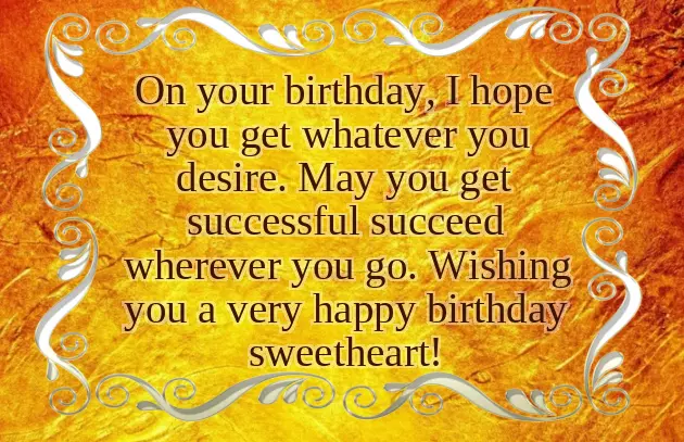 Love Special Person Boyfriend Birthday Wishes