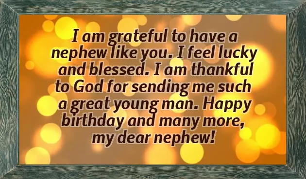 Happy 30Th Birthday Nephew