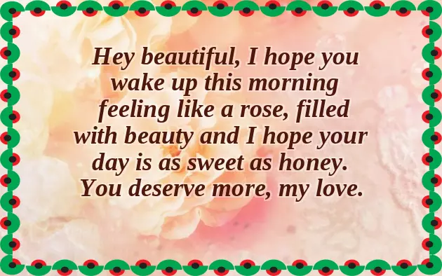 Good Morning Message For Children