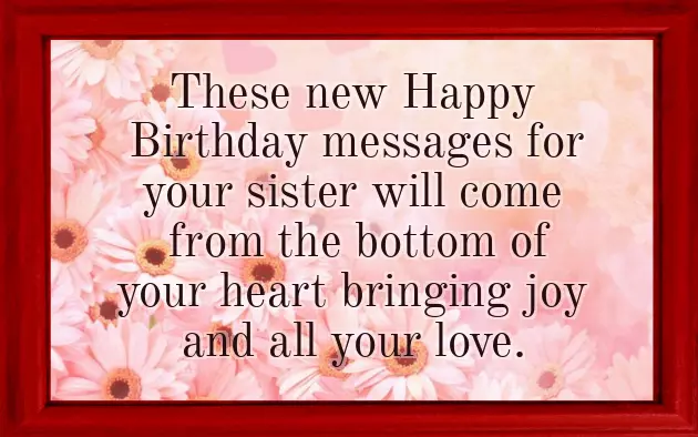 Birthday Wishes For Sister Download