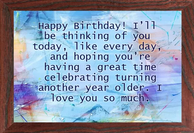 Husband Birthday Wishes Quotes In English