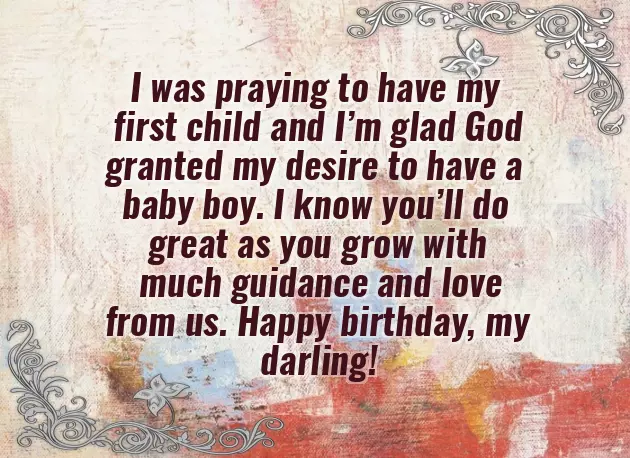 Happy Birthday My First Born Happy Birthday My First Born