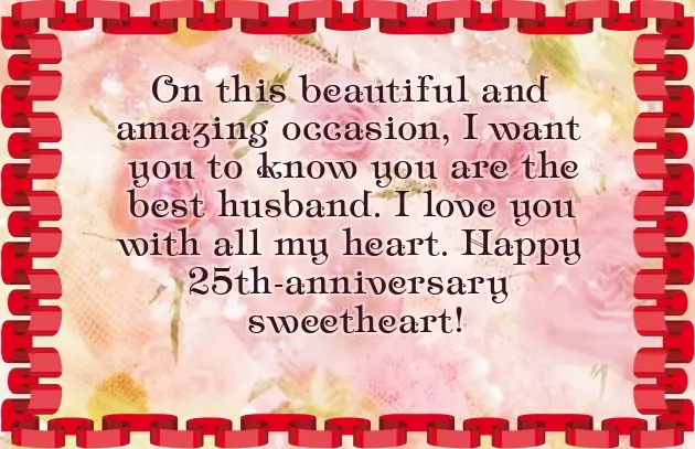 25Th Anniversary Wishes For Sister 25Th Anniversary Wishes For Sister