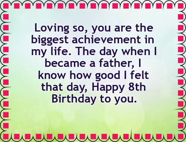 Happy Birthday To My Son 8 Years Old Happy Birthday To My Son 8 Years Old