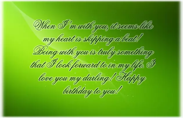 Happy Birthday Month My Love