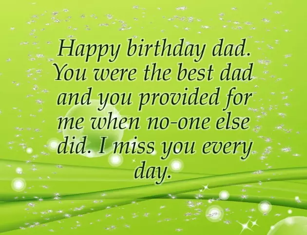 Happy Birthday Papa In Heaven