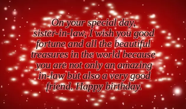 Birthday Wishes For Sister In English
