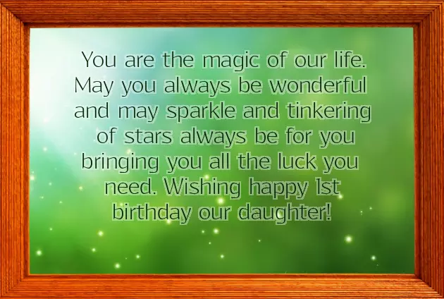 Happy 1St Birthday Baby Girl Quotes