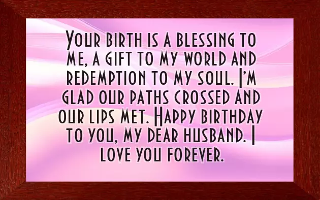 Love Poems For My Husband On His Birthday