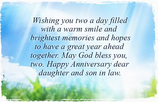 Wedding Anniversary Wishes For Son And Daughter In Law Wedding Anniversary Wishes For Son And Daughter In Law