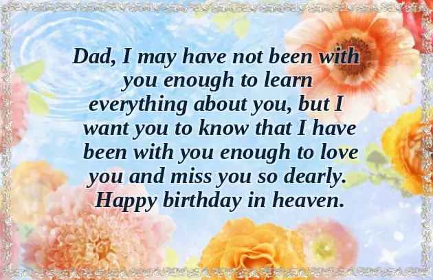 Happy Birthday Dad Rip Quotes