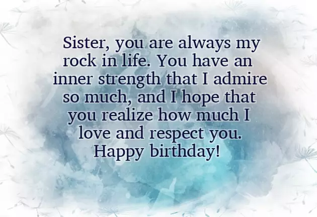 Birthday Wishes To A Loving Sister