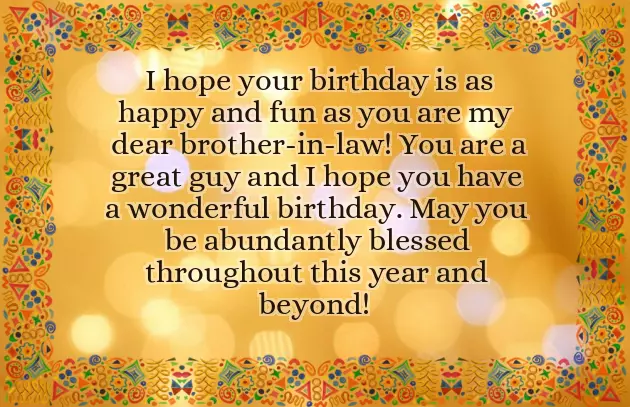 Brother Best Birthday Wishes