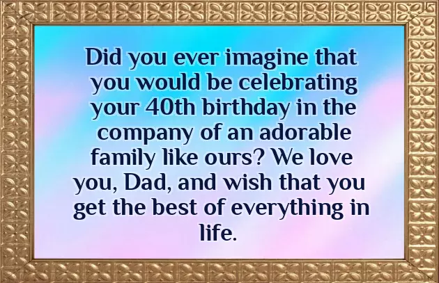 Happy Birthday Text For Father