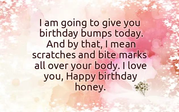 Naughty Birthday Wishes For Him