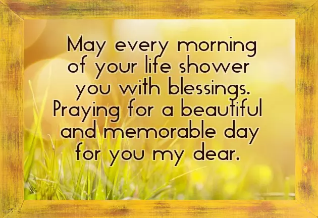 Special Morning Greetings