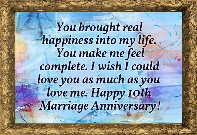 Congratulations On Completing 10 Years