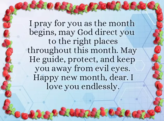 New Month Message To Your Love