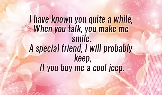 Birthday Poem For Wife Funny