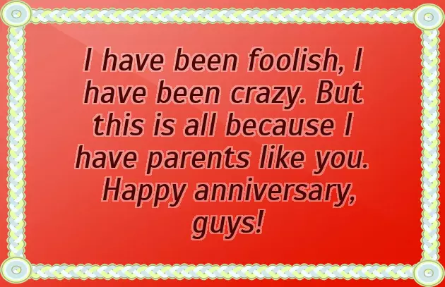 Happy 20Th Anniversary To My Parents