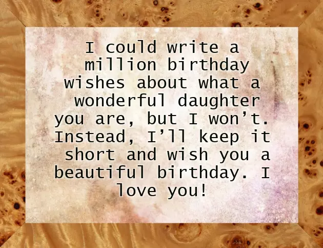 Birthday Quotes Daughter From Mother
