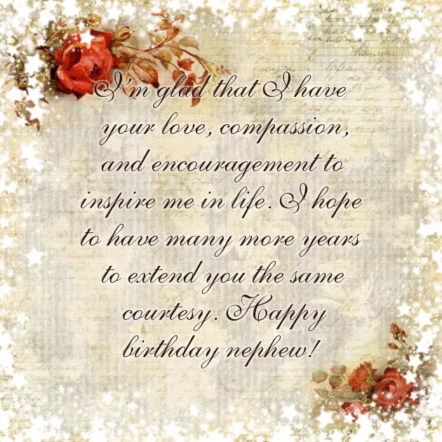 Happy Birthday Greetings To A Nephew