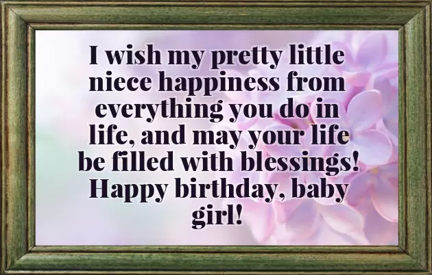 1St Birthday Wishes Quotes For Baby Girl