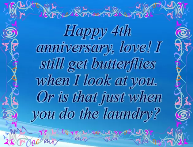 4 Year Anniversary 4 Year Anniversary