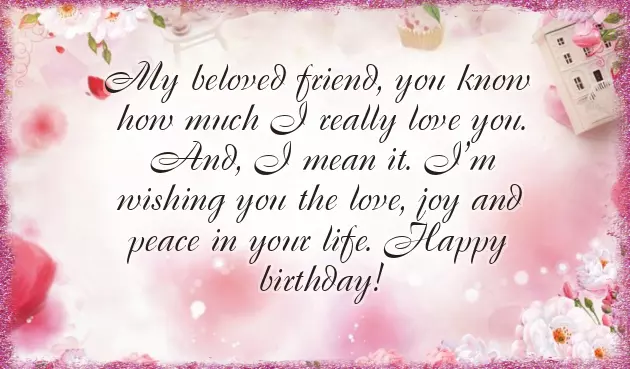 Birthday Wishes For A Childhood Female Friend