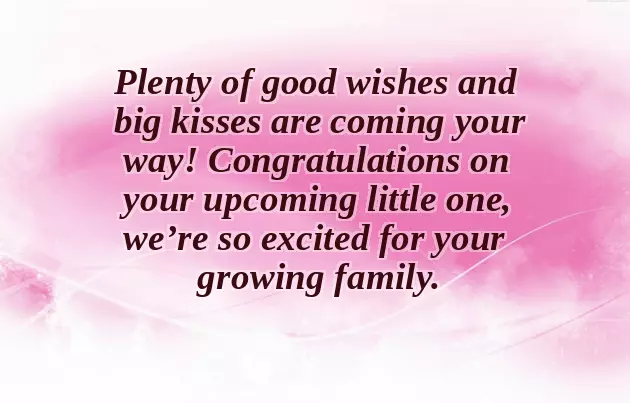 Newborn Baby Welcome Message
