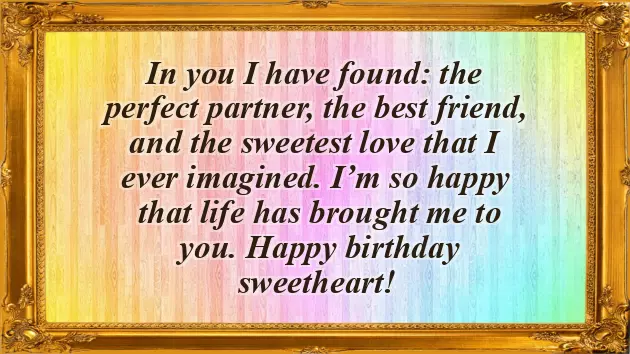 Happy Birthday My Wife Love