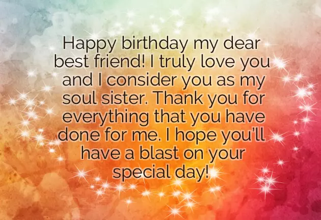 Birthday Wishes For Sister Not By Blood