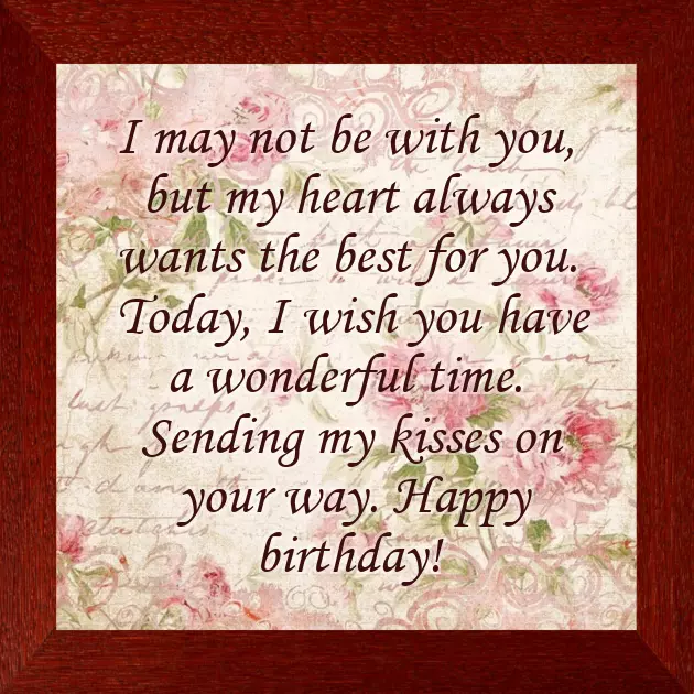 Happy Birthday In Advance My Love