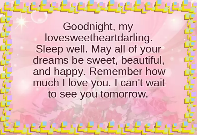 Have A Good Night Beautiful