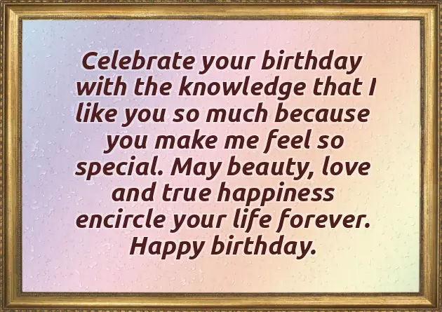 Birthday Quotes For Crush