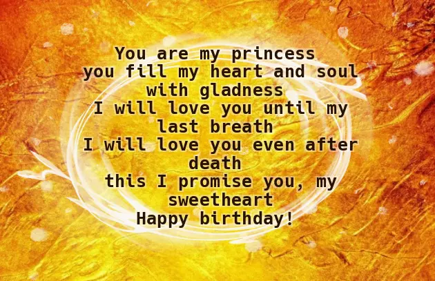 Cute Words For Birthday Wishes Cute Words For Birthday Wishes