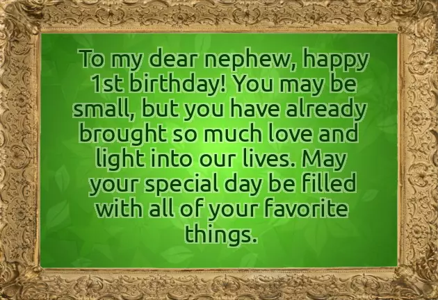 Baby Boy 1St Birthday Wishes For Nephew Baby Boy 1St Birthday Wishes For Nephew