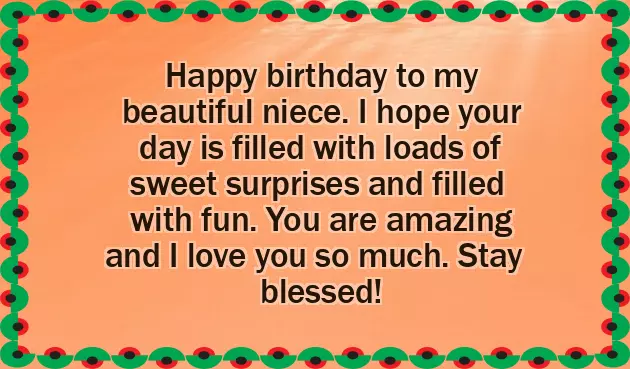 Happy Birthday Niece I Love You